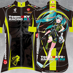 サイクルジャージ レーシングミク2016 TeamUKYO応援Ver.