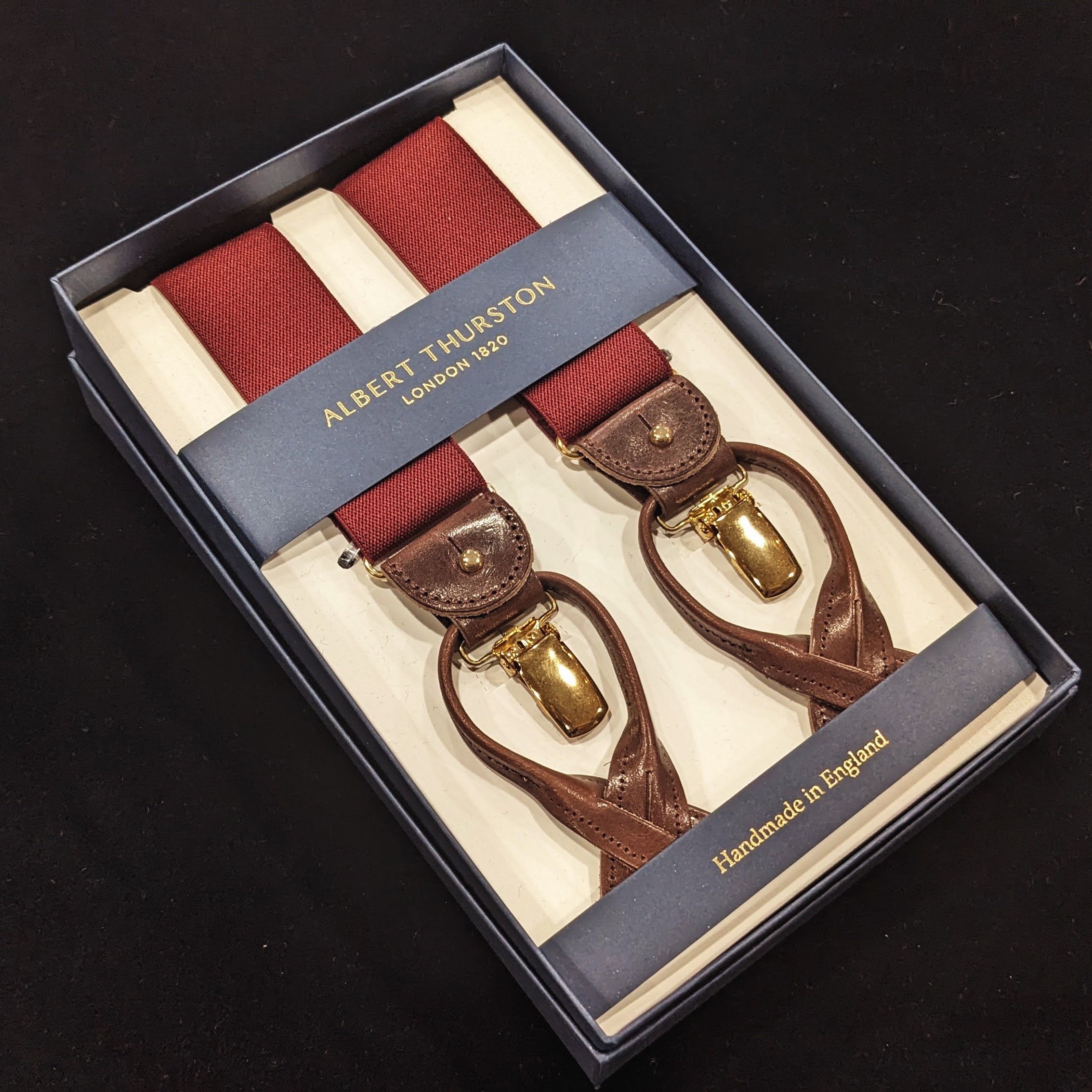 世界最古のブレイシズ（サスペンダー）ブランド「アルバート