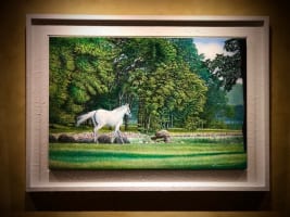 上鈴木正一 油彩画 SM『 車夫 』11/26(水)午前10時までの掲載です!! 上