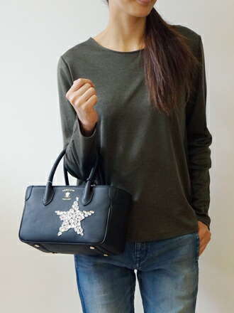 楽天市場】ADMJ スワロフスキー スター ミニトートバッグ(ad139)(送料