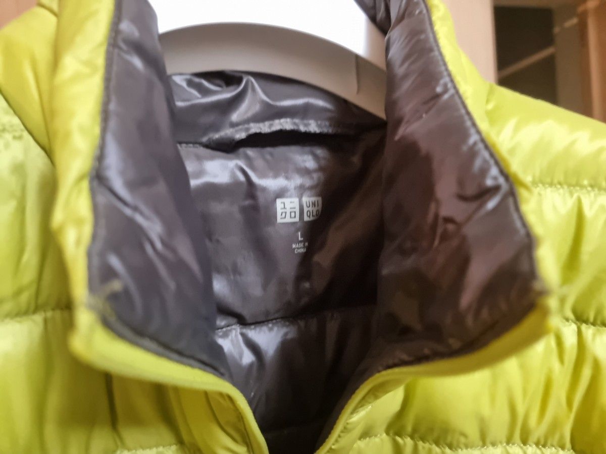 ライムグリーン ダウンジャケット Lサイズ｜Yahoo!フリマ（旧PayPay
