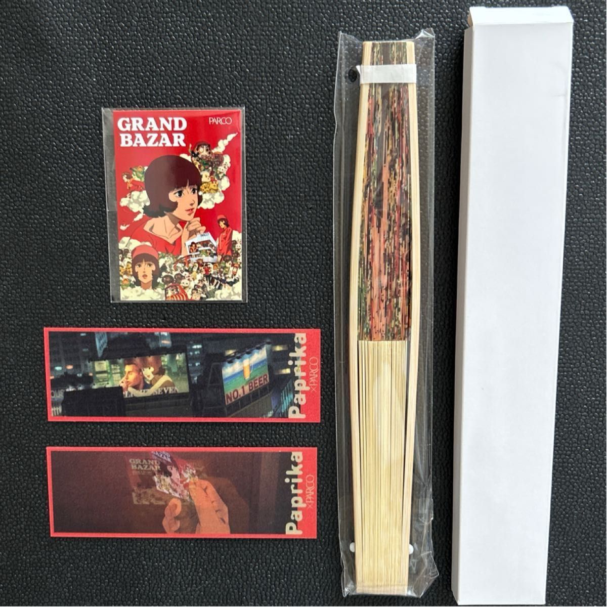パプリカ オリジナルブックマーカー PARCO 千葉敦子 ノベルティー 5枚