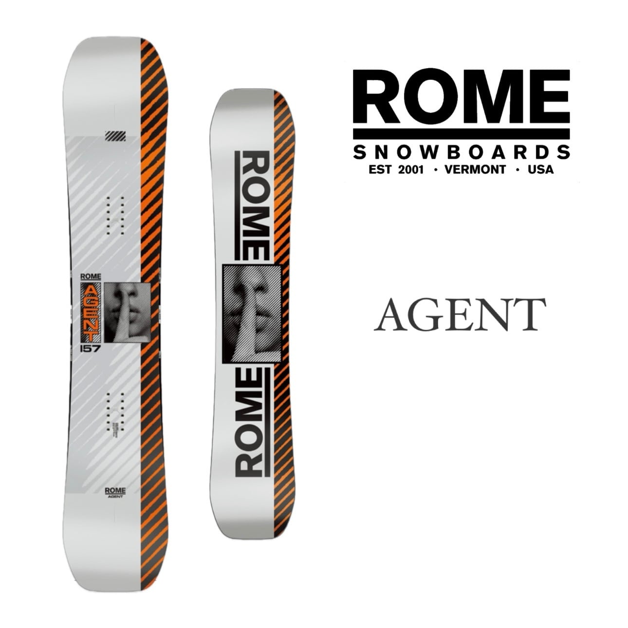 24-25モデル . ROME SDS . 『 AGENT 』. ローム エスディーエス