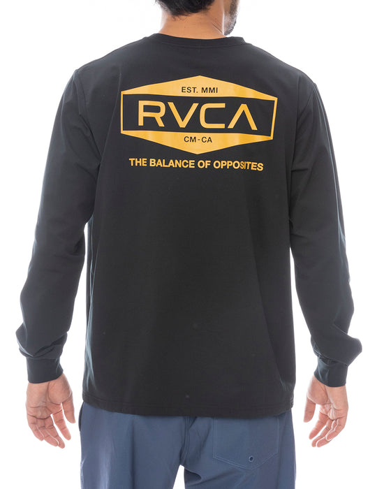 OUTLET】RVCA メンズ ILL RVCA HEX BOX SFLT 長袖サーフTシャツ 【2025