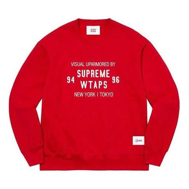 Supreme x Honda Fox Racing Crewneck 'Red' SUP-FW19-593
