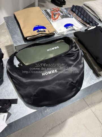 コムデギャルソンオム バナナバッグ-ナイロンツイル生地-25AW