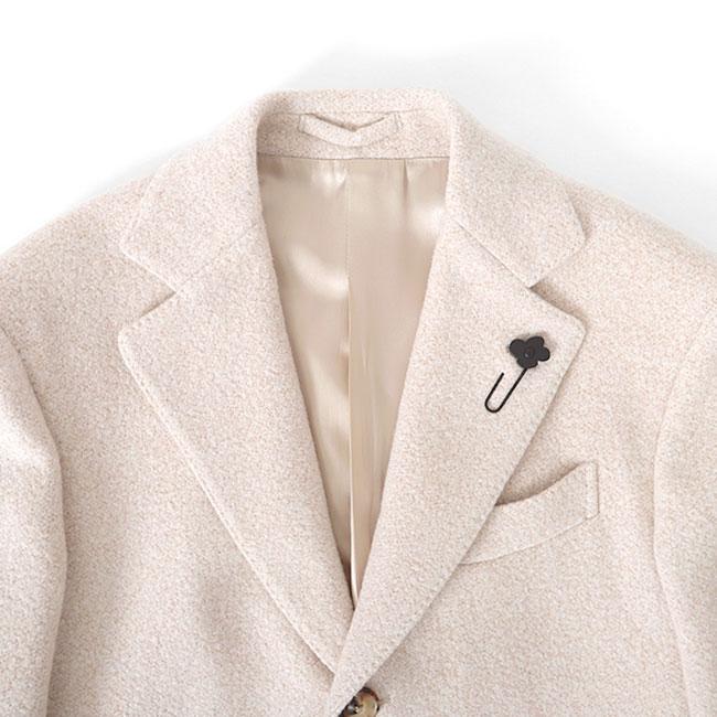 TIME SALE] LARDINI ラルディーニ シルクカシミアウール シングル