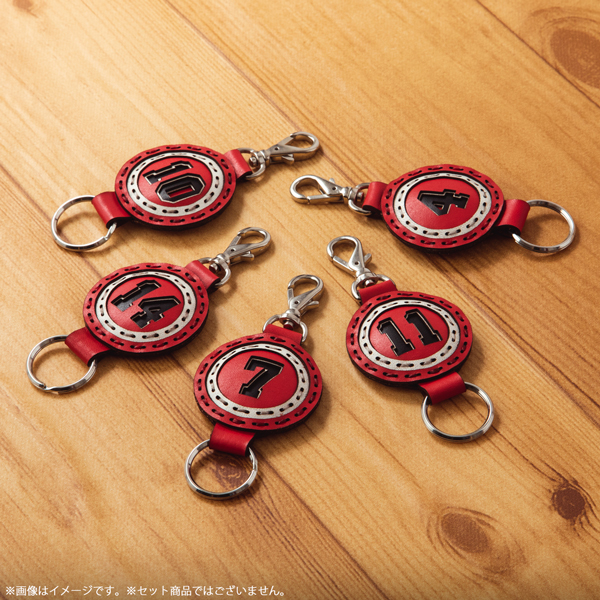 湘北ユニフォーム レザーキーホルダー（Ojaga Design）三井寿: 雑貨