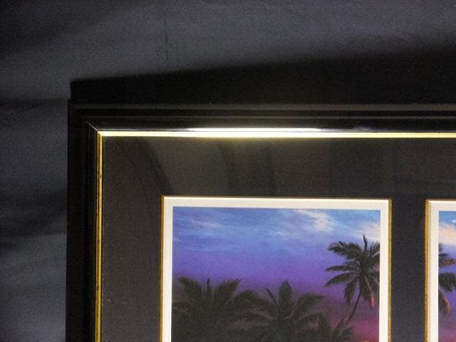 《引取限定》ラッセン　直筆サイン『シー ビジョン』手描きリマーク付 1127G