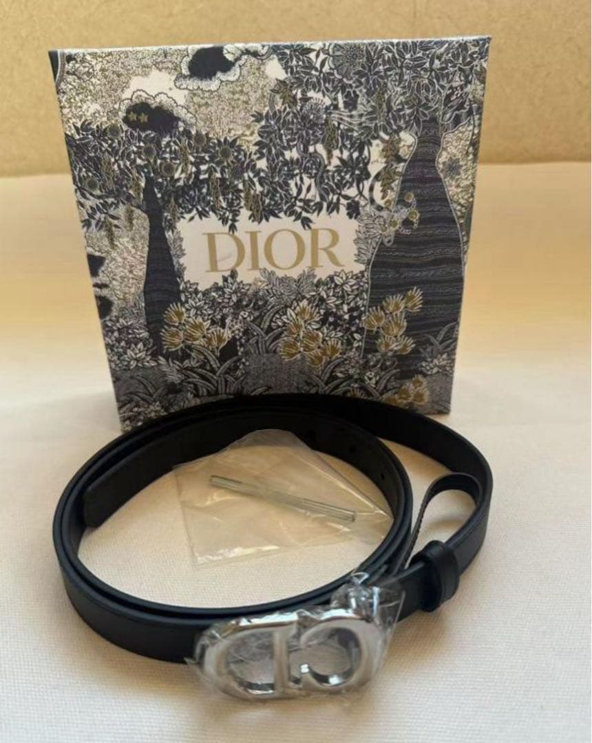 DIOR ディオール　ベルト ブラック Christian Dior（クリスチャン・ディオール） ディオール メンズベルト