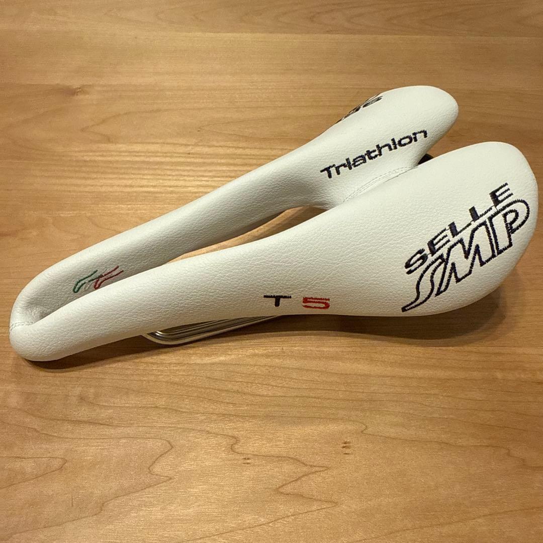 《 新品未使用》SELLE SMP T5 ホワイト 希少・美品サドル