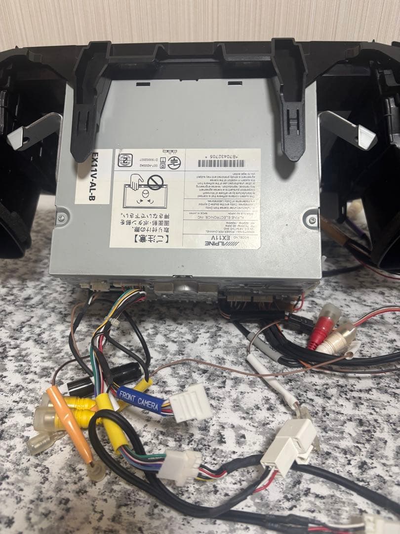 アルパイン EX11V -AL-B ビッグXアルファード 30 用のナビゲーシ