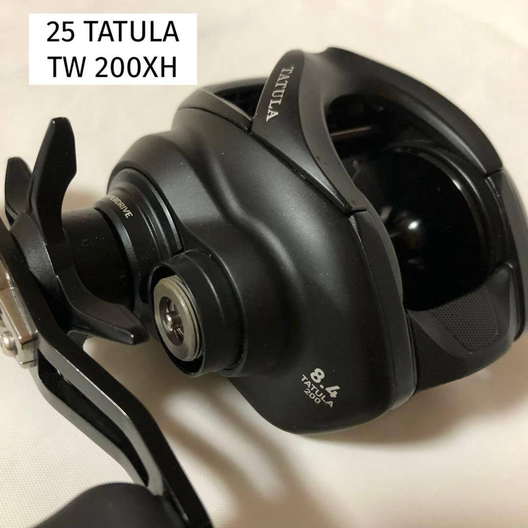 未使用　DAIWA ダイワ　25タトゥーラ TW 200XHベイトリール　釣り ダイワ ベイトリール 25タトゥーラ TW 200XH(右)(200XH): リール｜釣具