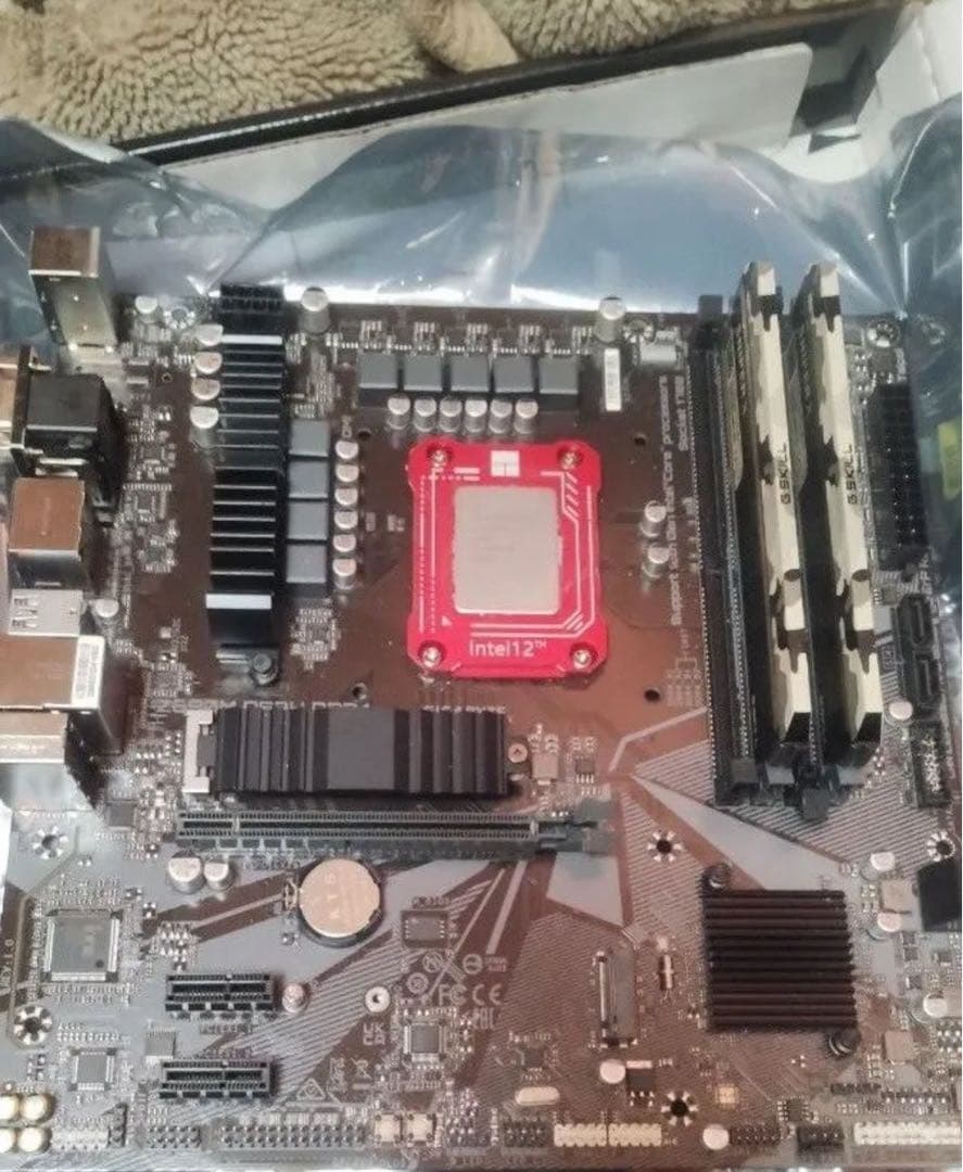 CPU、マザーボード、RAMセット ASRock H110M Combo-G インテル 100シリーズ LGA1151対応 intel H110