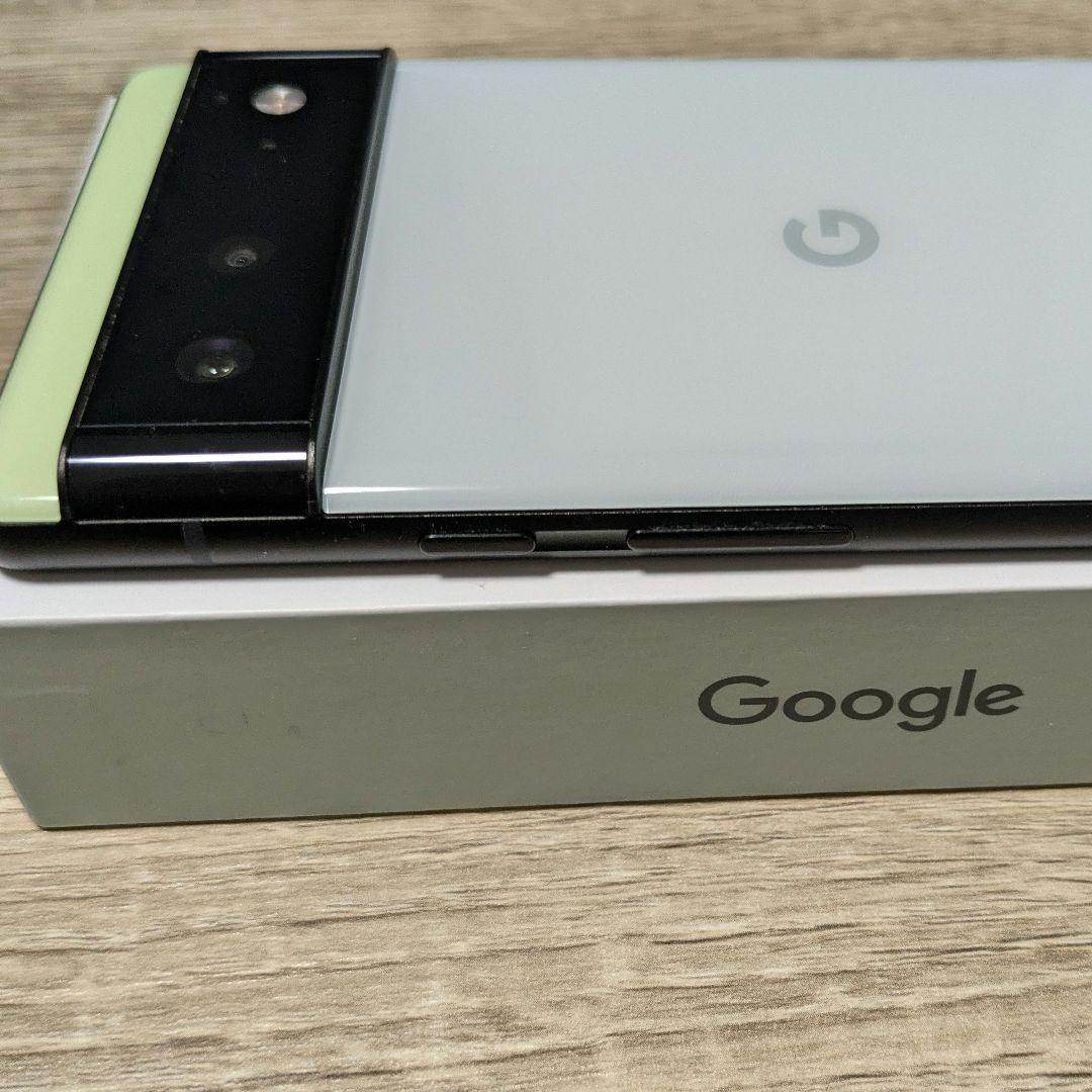 1*8様 【美品】Google Pixel 6 SIMフリー ソータシーフォーム