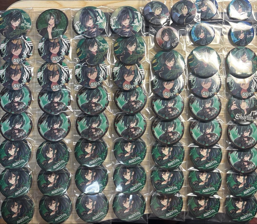 Knight A -騎士A- しゆん　缶バッジ　60点セット